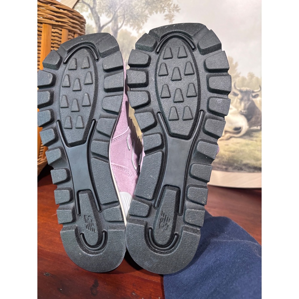 New Balance 574 Rugged Purple Pink Lavender Sneakers Women's 9 Like New - Picture 4 of 7